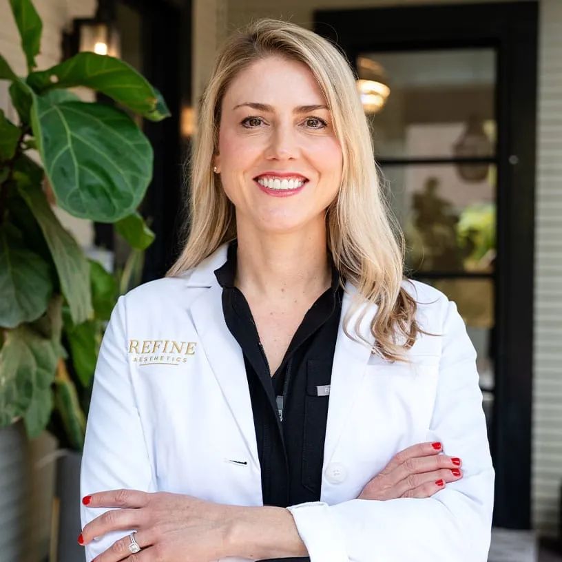 A board-certified provider at Refine Aesthetics